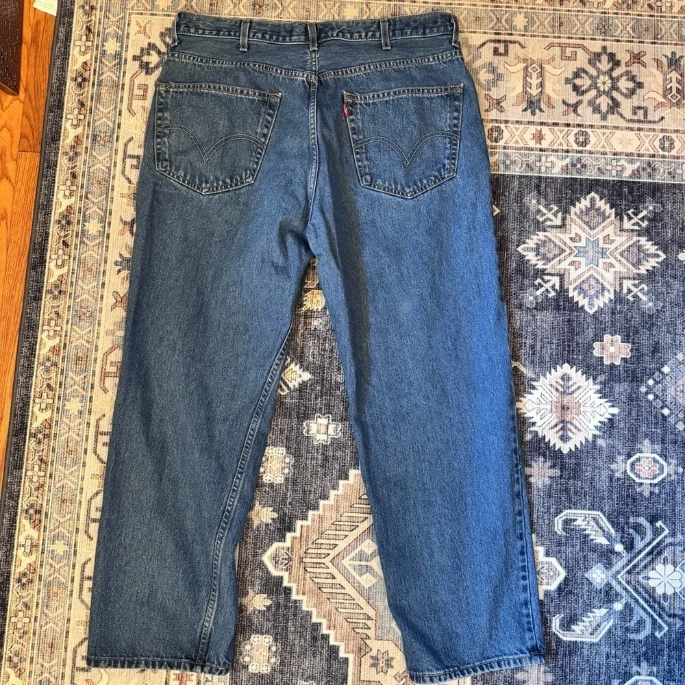 Levi’s 550 Relaxed Fit Men’s Medium Wash 100% Cotton Denim Size 38x29 - Picture 2 of 7